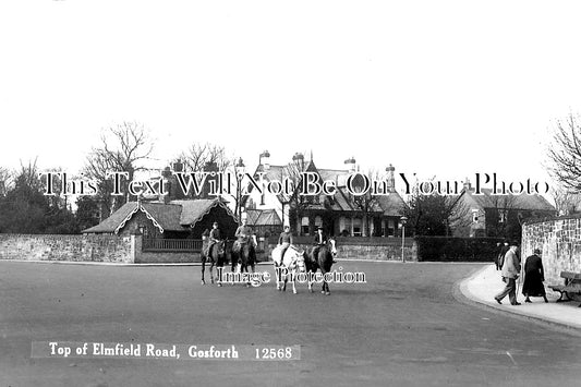 NO 974 - Top Of Elmfield Road, Gosforth, Northumberland c1936