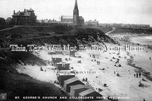 NO 98 - St Georges Church & Cullercoats, Tynemouth, Northumberland