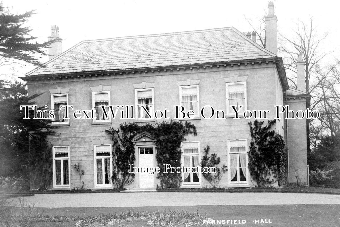 NT 1002 - Farnfield Hall, Nottinghamshire