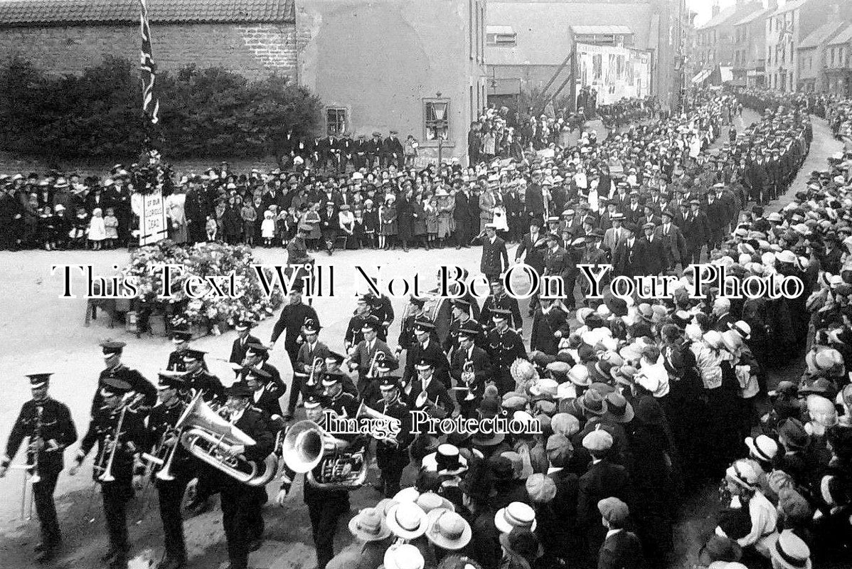 NT 1004 - WW1 Peace Celebrations, Hucknall, Nottinghamshire