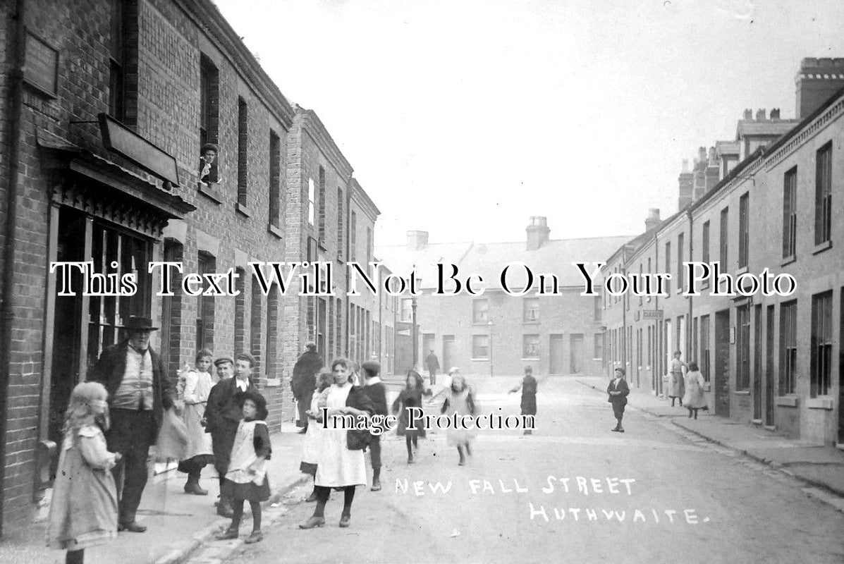 NT 1006 - New Fall Street, Huthwaite, Nottinghamshire c1908