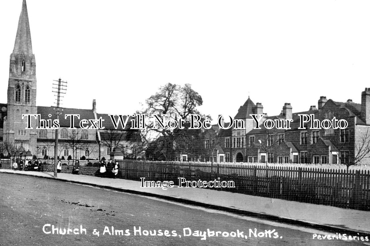 NT 1009 - Daybrook Church & Alms Houses, Nottinghamshire