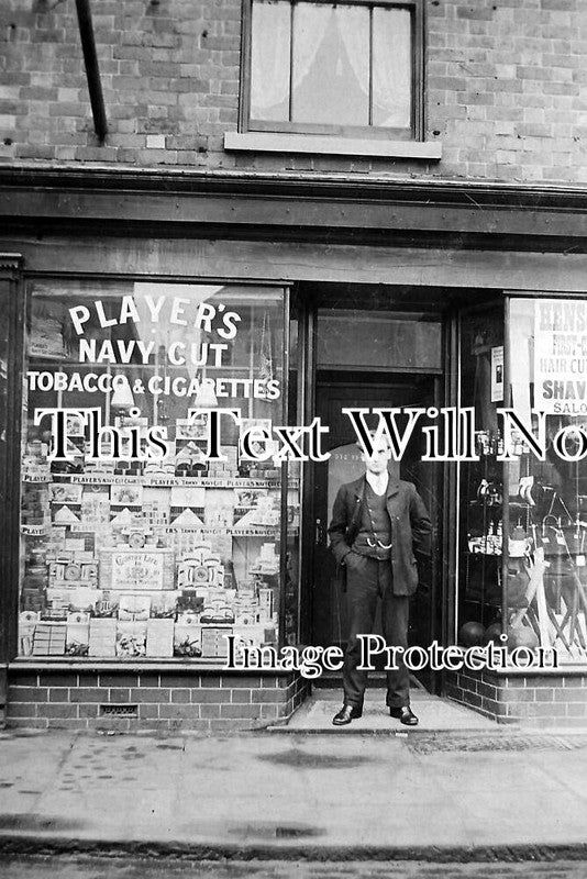 NT 101 - Hairdresser, Main Street, Bulwell, Nottingham, Nottinghamshire c1907