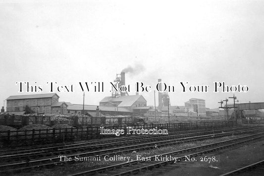 NT 1035 - Summit Colliery, Kirkby In Ashfield, Nottinghamshire c1921