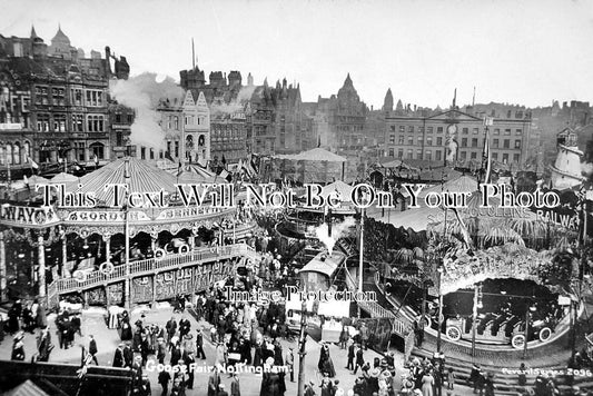 NT 1044 - Nottingham Goose Fair, Nottinghamshire c1913