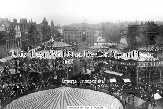 NT 1068 - Nottingham Goose Fair, Nottinghamshire c1910