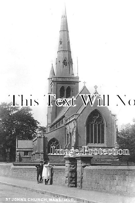 NT 1118 - St Johns Church, Mansfield, Nottinghamshire