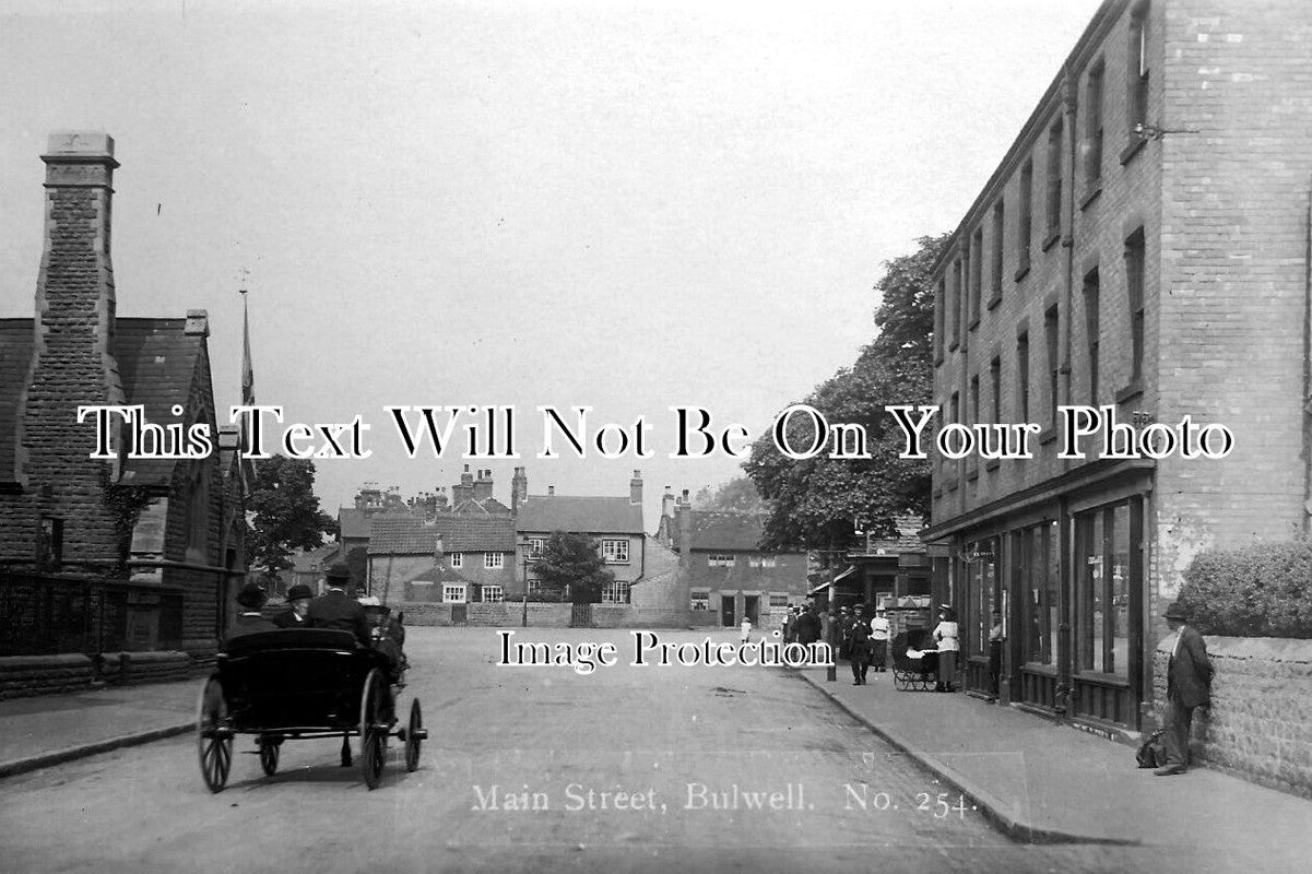 NT 115 - Main Street, Bulwell, Nottingham, Nottinghamshire c1920