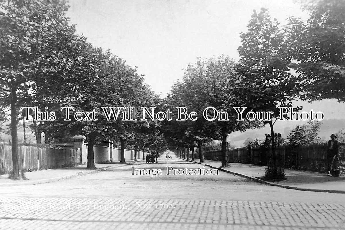 NT 119 - The Wells Road, Nottingham, Nottinghamshire c1922