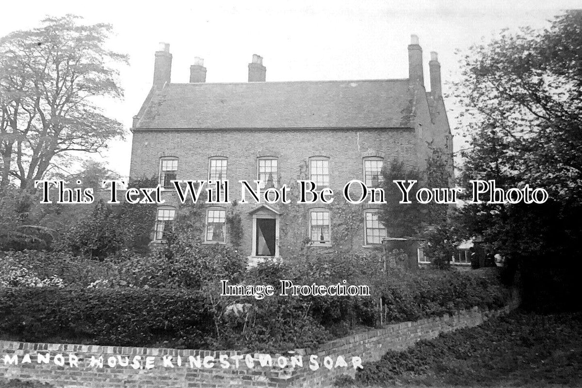 NT 1190 - Manor House, Kingston On Soar, Rushcliffe Nottinghamshire c1905