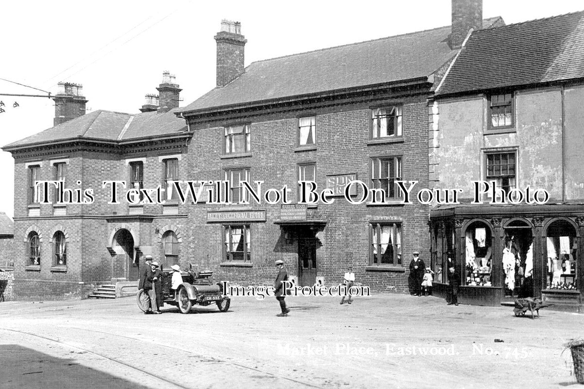 NT 1195 - Market Place, Eastwood, Nottinghamshire