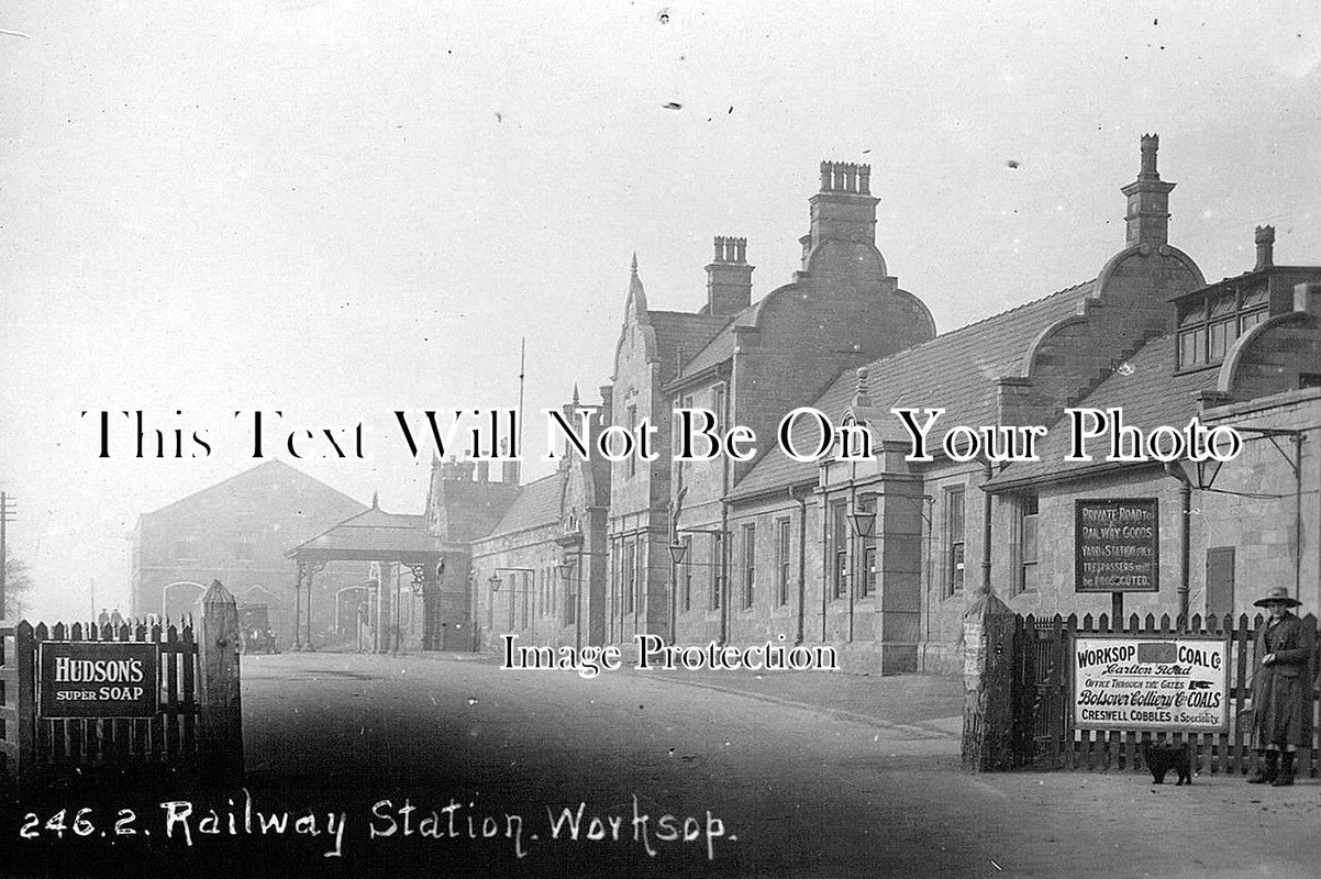 NT 120 - Worksop Railway Station, Nottinghamshire