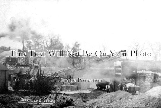 NT 1224 - Steetley Quarry Works, Nottinghamshire c1910