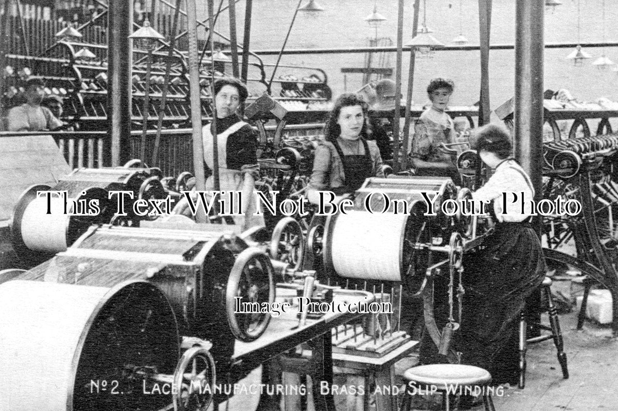 NT 1231 - Lace Factory, Long Eaton, Nottinghamshire c1913