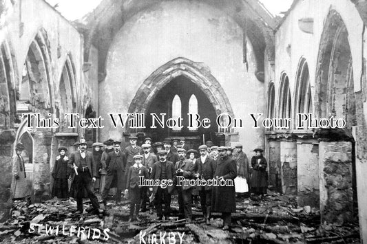 NT 1234 - St Wilfreds Church, Kirkby In Ashfield, Nottinghamshire 1907