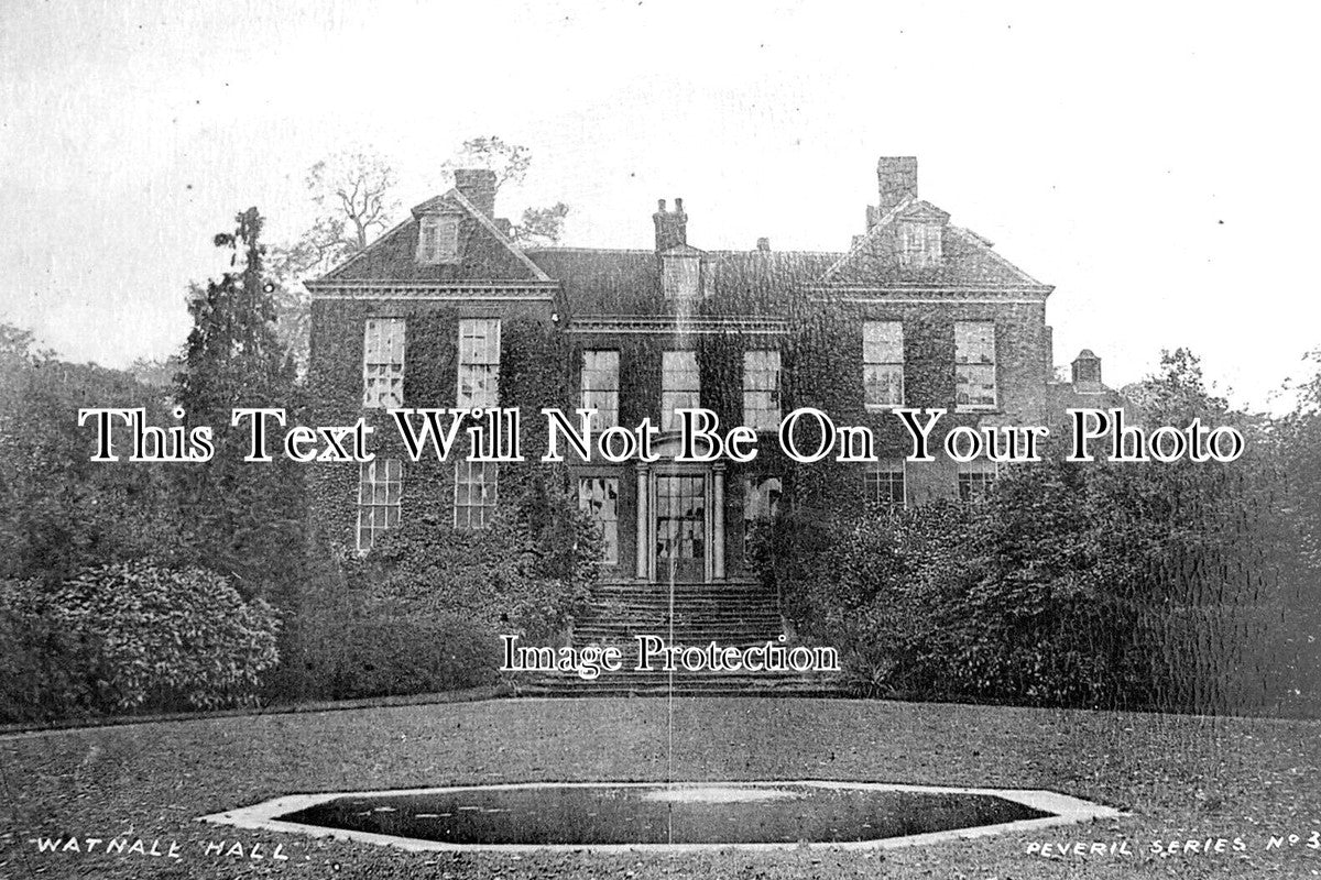 NT 1256 - Watnall Hall, Nottinghamshire c1910