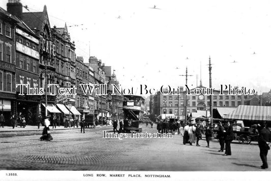 NT 1259 - Long Row, Market Place, Nottingham, Nottinghamshire