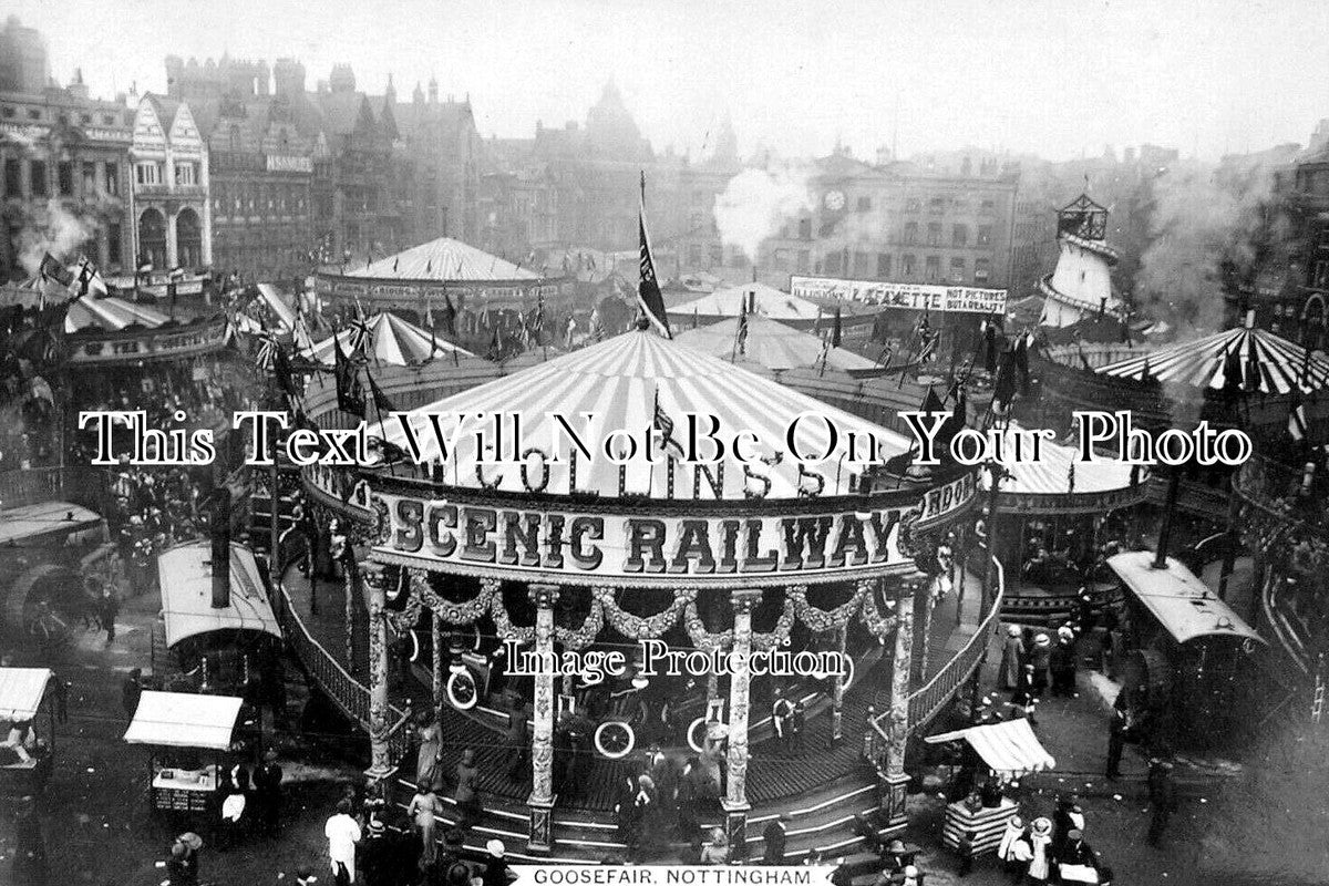 NT 1262 - Nottingham Goose Fair, Nottinghamshire