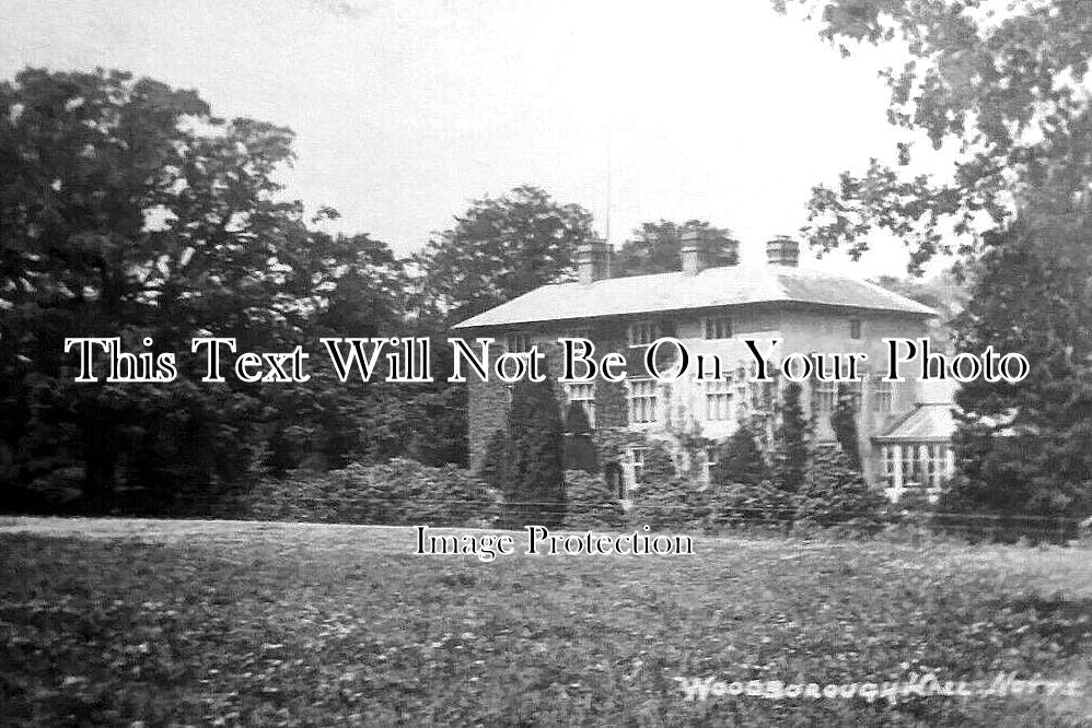 NT 1265 - Woodborough Hall, Nottinghamshire c1905