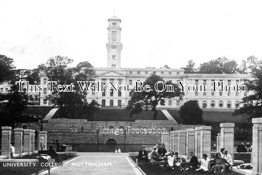 NT 1270 - University College, Nottingham, Nottinghamshire c1934