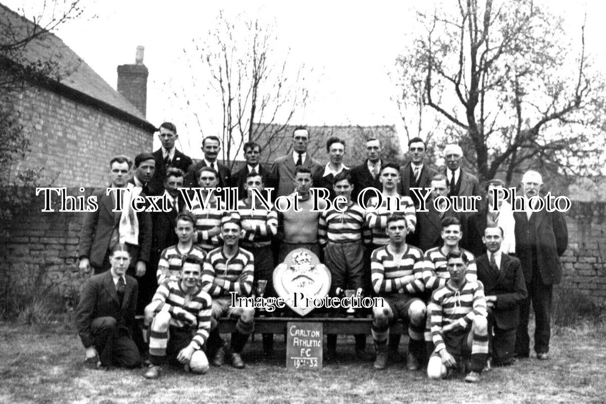 NT 1309 - Carlton Athletic Football Club, Nottinghamshire c1931-32