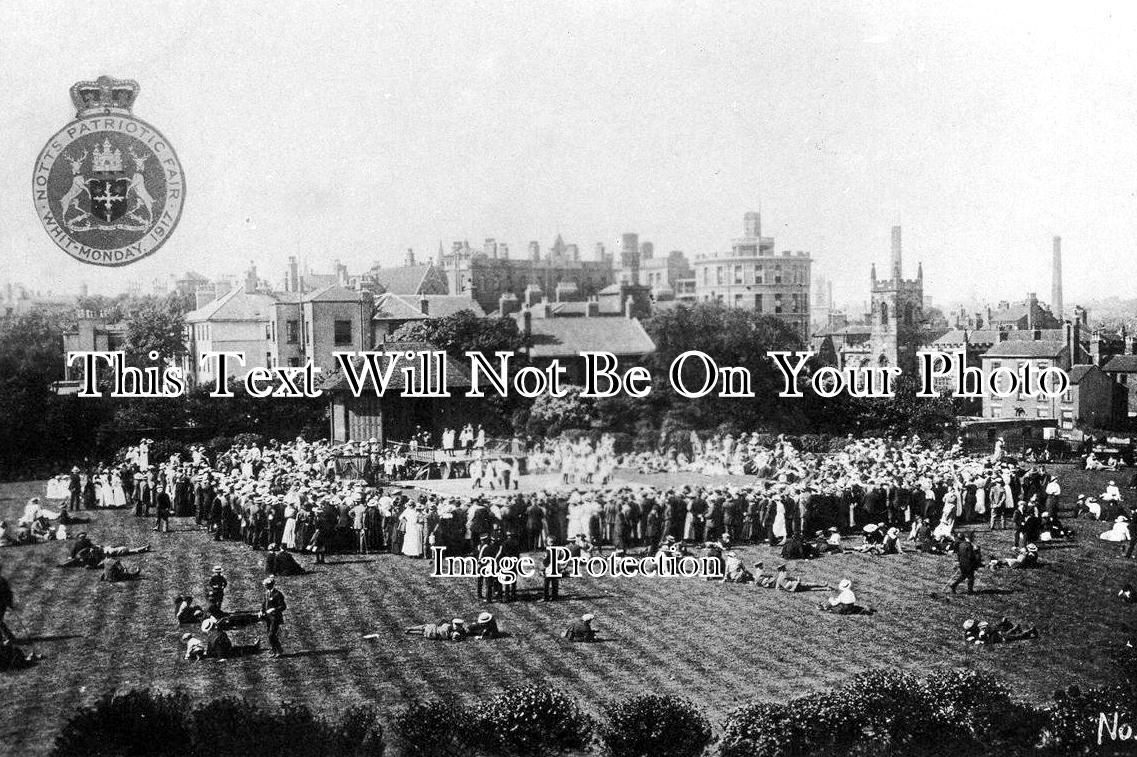 NT 131 - Patriotic Fair Whit Monday, Nottingham,Nottinghamshire 1917