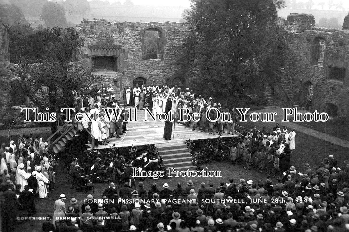 NT 1320 - Foreign Missionary Pageant, Southwell, Nottinghamshire 1934