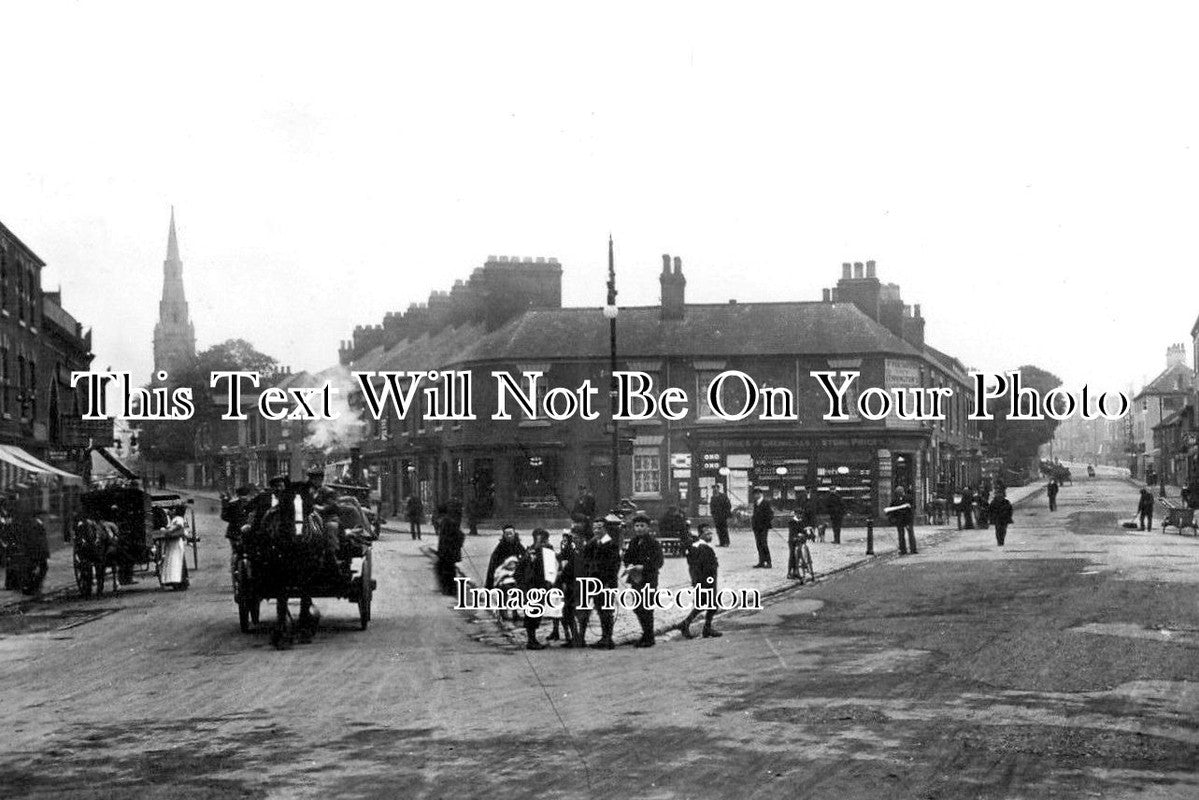 NT 1327 - Victoria Square, Worksop, Nottinghamshire c1917