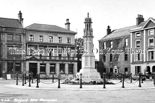 NT 1344 - Retford War Memorial, Nottinghamshire