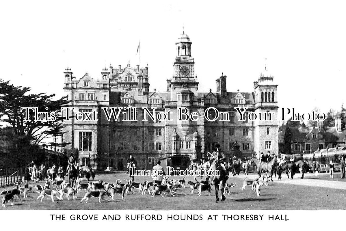 NT 1362 - The Grove & Rufford Hounds, Thoresby Hall, Nottinghamshire