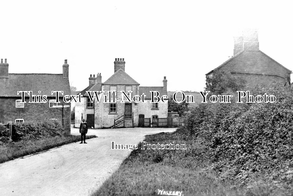 NT 1377 - Walesby, Nottinghamshire c1914