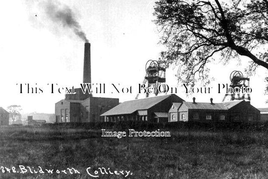 NT 1401 - Blidworth Colliery, Nottinghamshire c1926