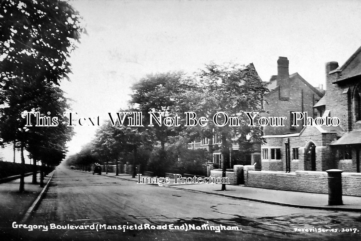 NT 141 - Gregory Boulevard, Nottingham, Nottinghamshire c1912