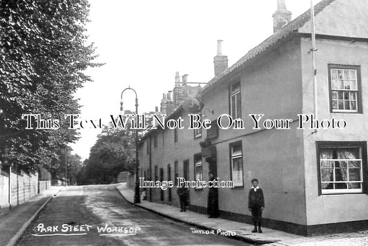 NT 1429 - Park Street, Worksop, Nottinghamshire c1910