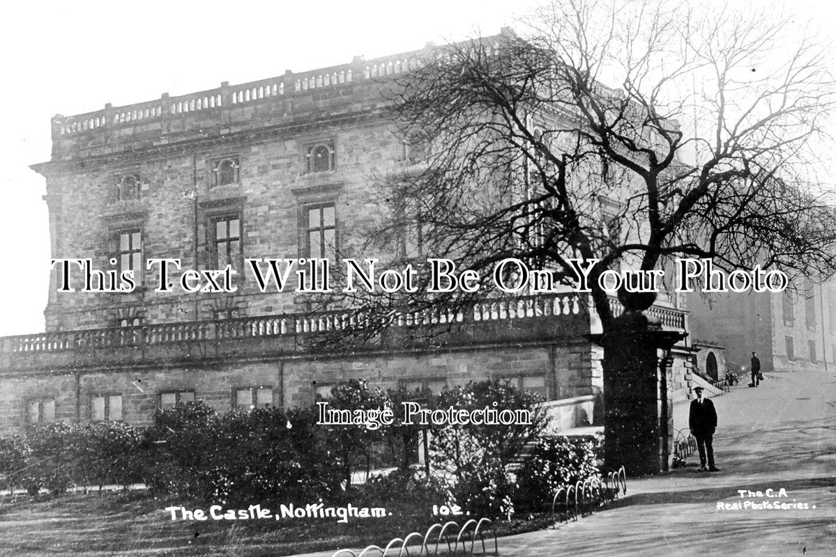 NT 1470 - The Castle, Nottingham, Nottinghamshire c1912