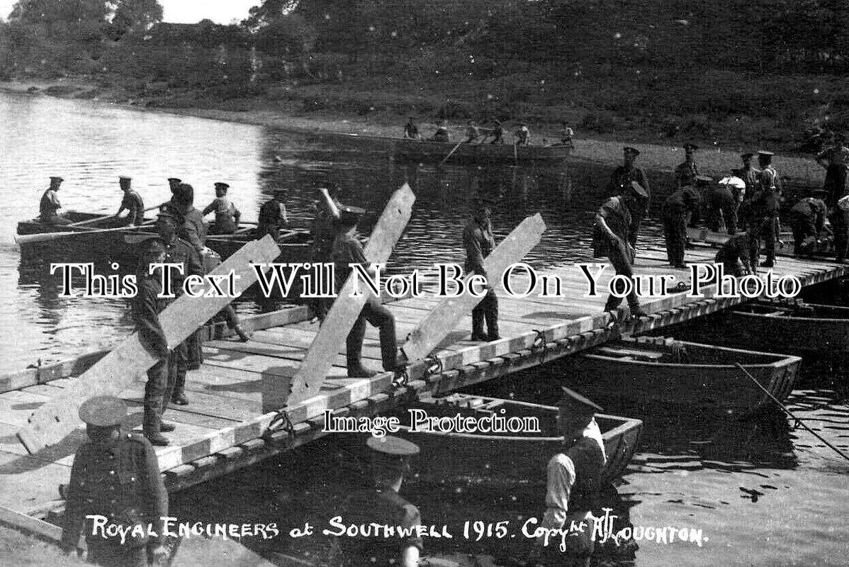 NT 1497 - Royal Engineers Bridge Building, Southwell, Nottinghamshire