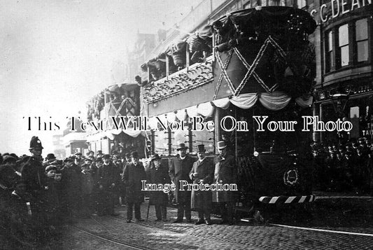 NT 1499 - The First Tram Cars On Colwick Route, Nottingham