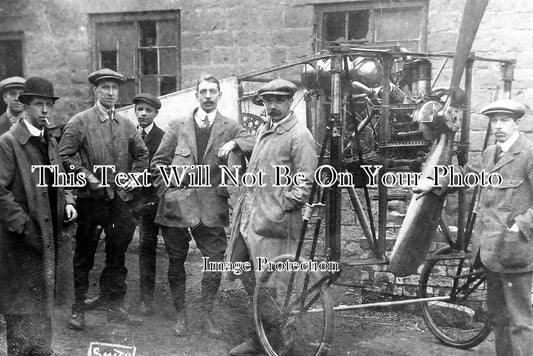 NT 154 - Early Aeroplane, Mansfield, Nottinghamshire c1914