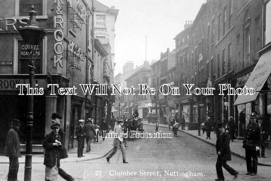 NT 155 - Clumber Street, Nottingham, Nottinghamshire c1918