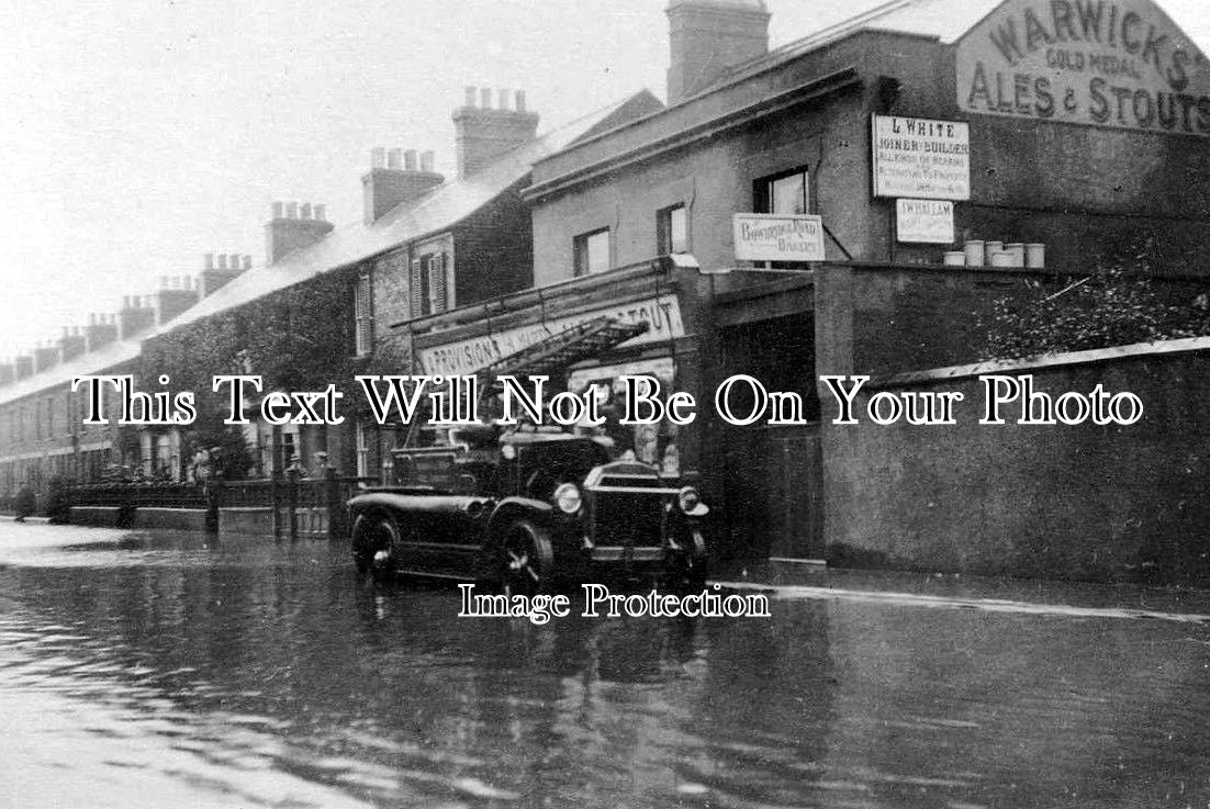 NT 156 - Bowbridge Road Floods, Newark, Nottinghamshire