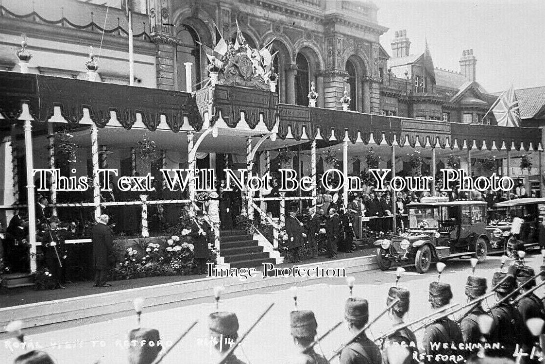 NT 1560 - Royal Visit To Retford, Nottinghamshire