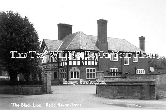 NT 1575 - The Black Lion Pub, Radcliffe On Trent, Nottinghamshire