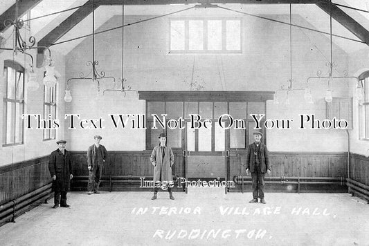 NT 1577 - Interior Of Village Hall, Ruddington, Nottingham