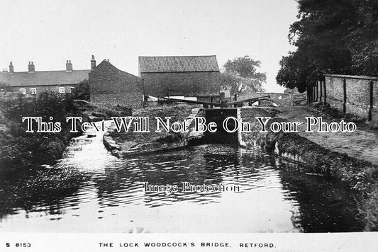 NT 1592 - The Lock Woodcock's Bridge, Retford, Nottinghamshire