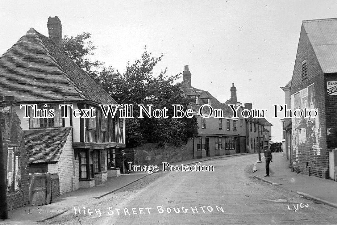 NT 1600 - High Street, Boughton, Nottinghamshire c1943