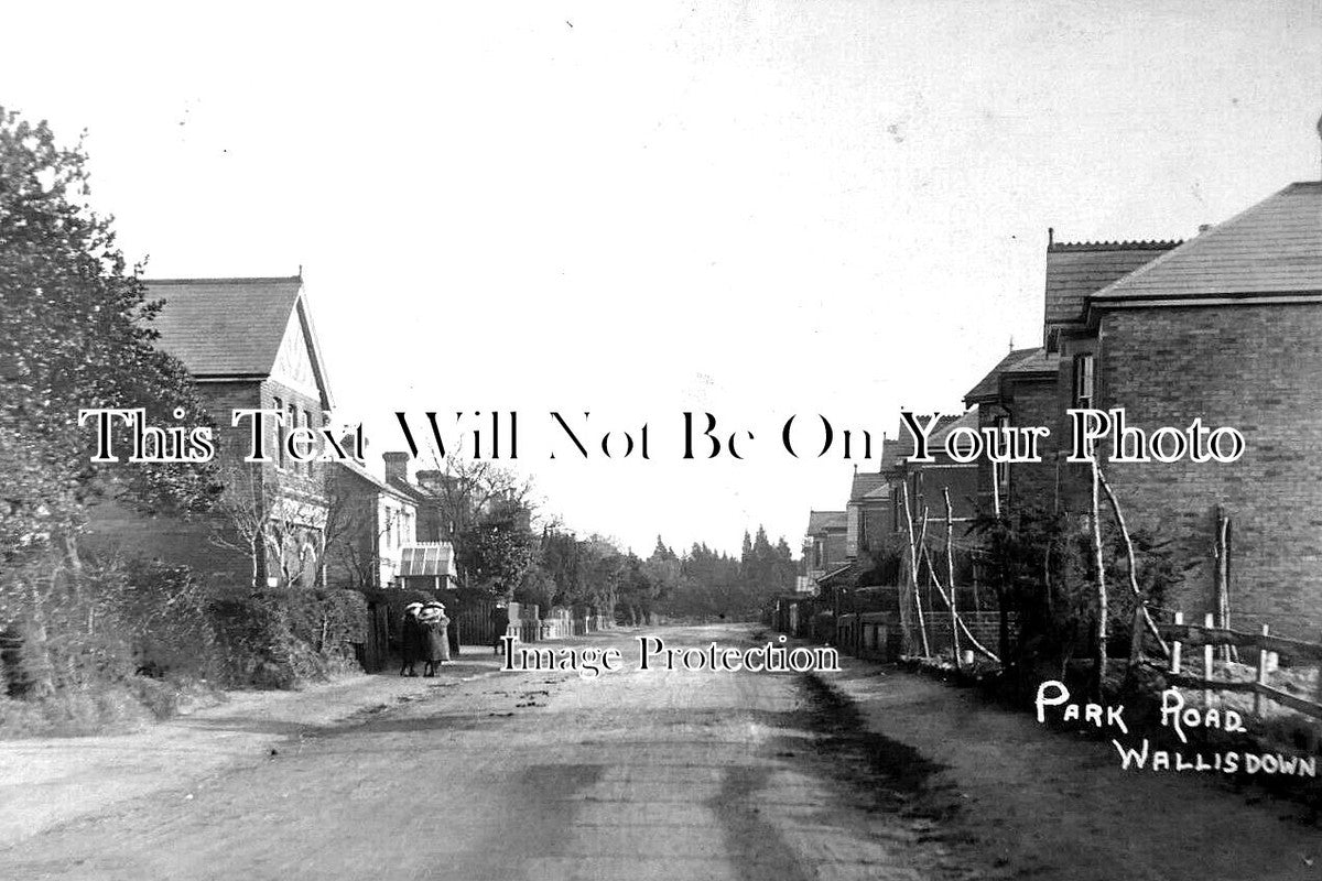 NT 1601 - Park Road, Wallisdown, Nottinghamshire c1909