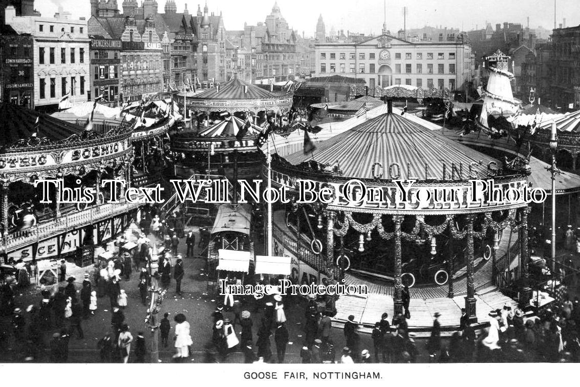 NT 1602 - Goose Fair, Nottingham, Nottinghamshire c1913