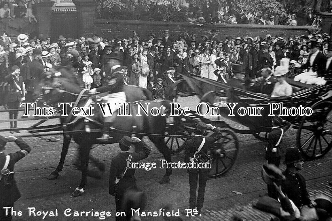 NT 1609 - The Royal Carriage, Mansfield Road, Nottingham 1914