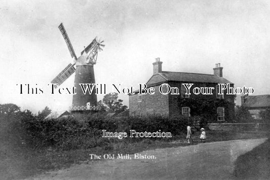 NT 1615 - The Old Mill, Elston Windmill, Nottinghamshire c1922