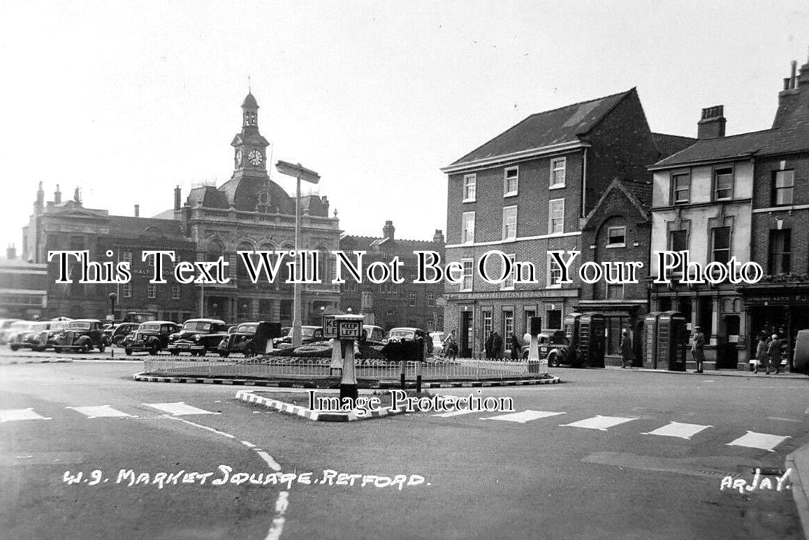 NT 1632 - Market Square, Retford, Nottinghamshire